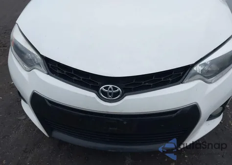 2015 Toyota Corolla S z USA, uszkodzony, nr VIN 2T1BURHE1FC434945
